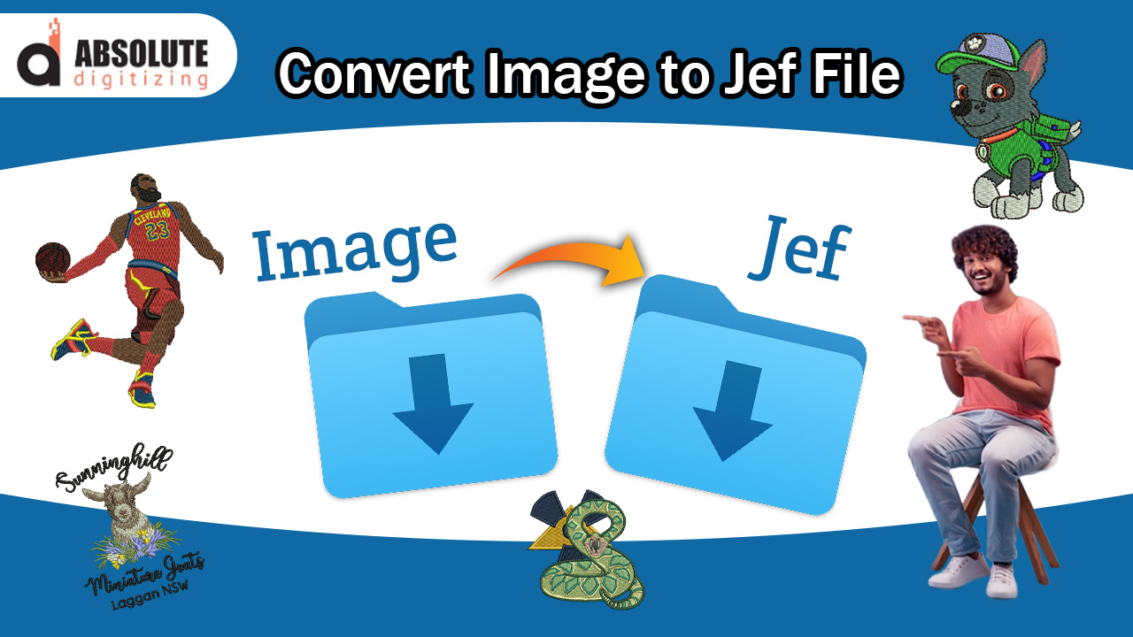 Convert Image to JEF File - Absolute Digitizing